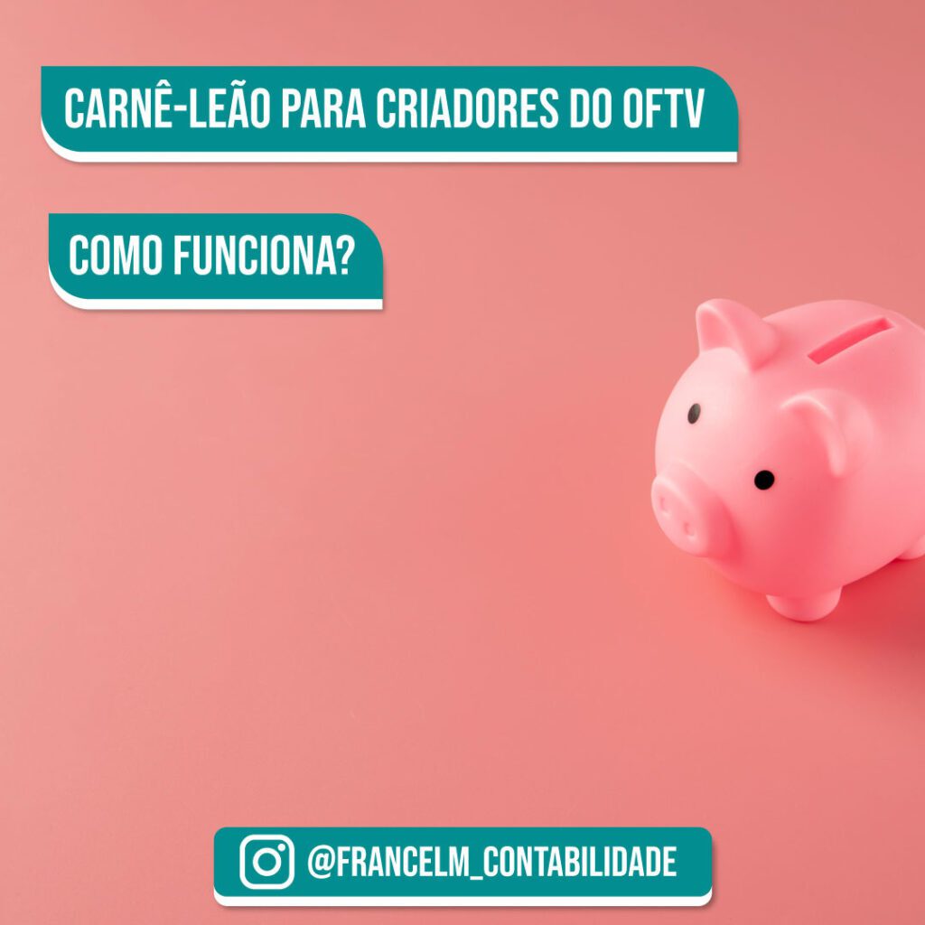 Carnê-leão para criadores do Oftv: Como quitar?