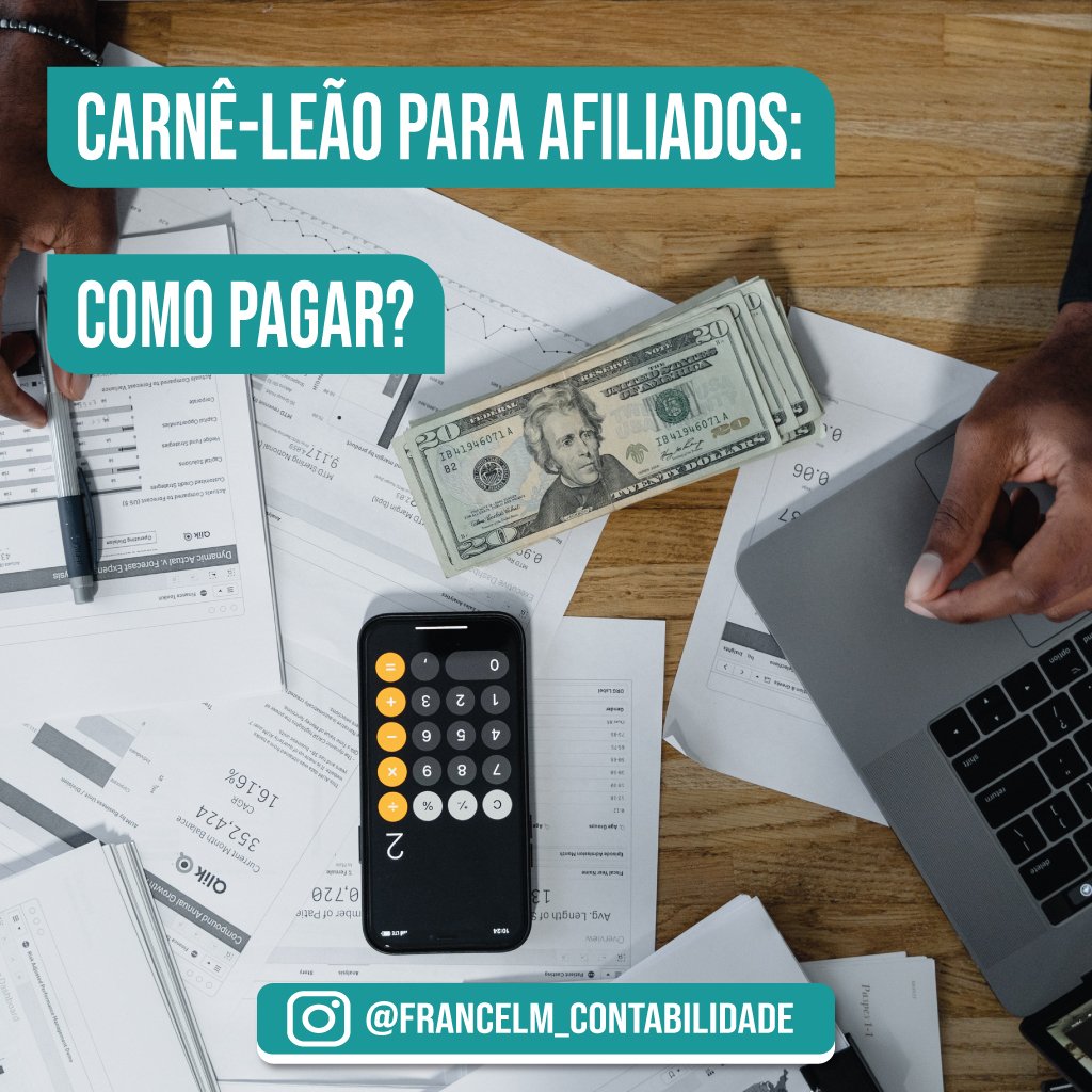 Carnê-leão para Afiliados: Precisa pagar?